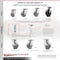 Service Caster 8 Inch Glass Filled Nylon Caster Set with Roller Bearings 2 Swivel 2 Rigid SCC SCC-35S820-GFNR-2-R-2 - alternate 2